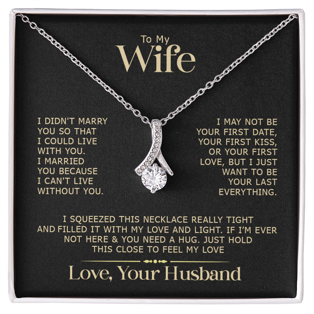 To My Wife | Alluring Beauty Necklace