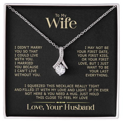 To My Wife | Alluring Beauty Necklace