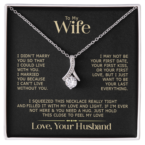 To My Wife | Alluring Beauty Necklace