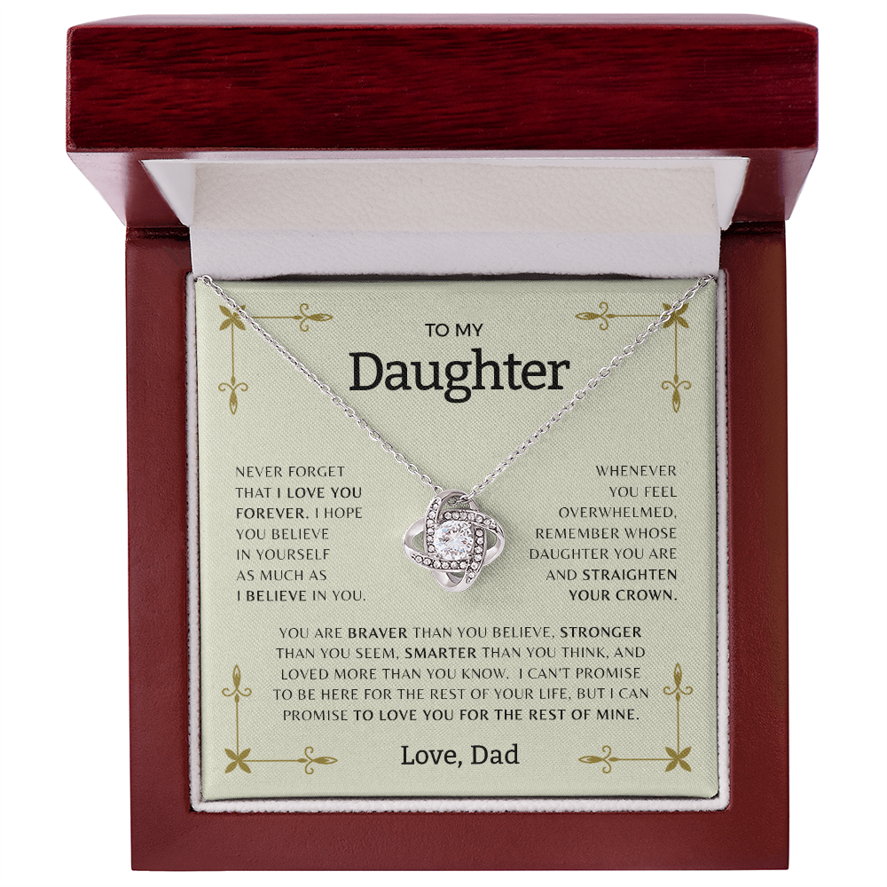 To My Daughter | Alluring Beauty Necklace