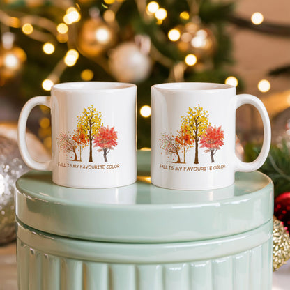Fall Is My Favourite Colour | White Ceramic Mug