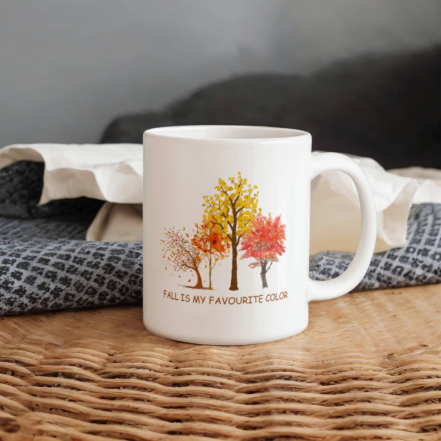 Fall Is My Favourite Colour | White Ceramic Mug