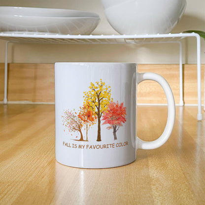 Fall Is My Favourite Colour | White Ceramic Mug