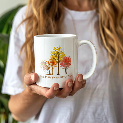 Fall Is My Favourite Colour | White Ceramic Mug