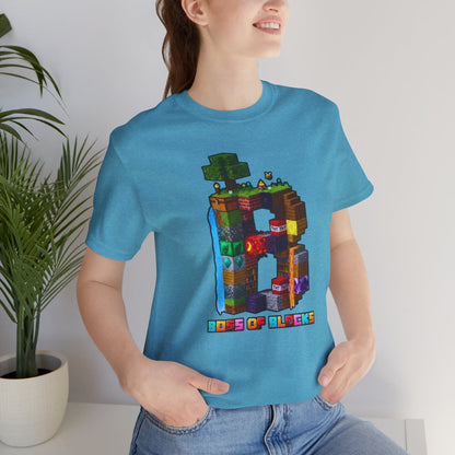 Boss Of Blocks VIBRANT Logo Tee | Family + Life Blocks | Minecraft-Inspired Unisex T-Shirts