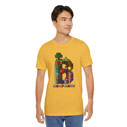 Boss Of Blocks VIBRANT Logo Tee | Family + Life Blocks | Minecraft-Inspired Unisex T-Shirts